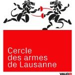 Logo du club d'escrime basé à la Vaudoise aréna, cercle des armes de Lausanne